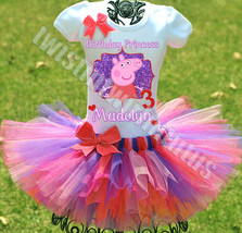 Peppa Pig Birthday Tutu Outfit - £39.33 GBP