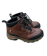 Boys Timberland Leather Hiking Boots/ Work Boots Size 13.5 - $27.01 CAD