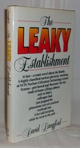 David Langford The Leaky Establishment First Edition Signed Nuclear Parody Sf - £70.77 GBP