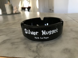 Silverbird Silver Nugget North Las Vegas Hotel &amp; Casino Glass Ashtray - $10.03