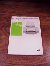 HP Officejet 4300 All-in-One Series User Guide Book, no. Q8081-90101 - £5.08 GBP