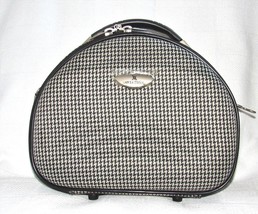 Aviation II Houndstooth Pattern Overnight Bag Suitcase Travel Bag - £16.07 GBP