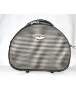 Aviation II Houndstooth Pattern Overnight Bag Suitcase Travel Bag - £15.72 GBP