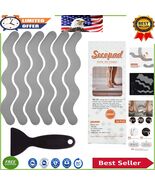 Premium Gray Anti-Slip Decals - 24 Adhesive Bath Stickers for Safe Showers - $37.05 CAD