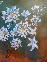 Original Aceo Floral #23 Modern Decor Reproduction -: Rdoward Fine Art - £4.67 GBP