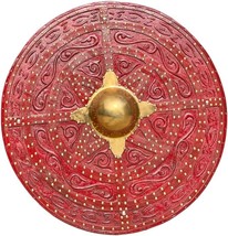 Medieval Scottish Culloden Targe Shield Viking Shield Knight Armor Halloween Cos - £227.41 GBP