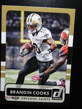 2015 Panini Donruss #123 Brandin Cooks New Orleans Saints Card - £0.78 GBP