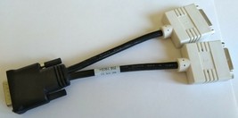 DELL H9361 Single Dms 59 To Dual DVI Splitter Video Cable R0915 338285-009 - £7.83 GBP