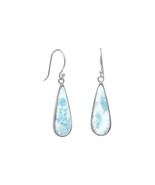 Pear Shape Larimar Earrings - €115,83 EUR