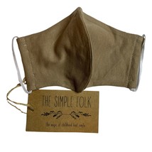 The Simple Folk Organic Cotton Childrens Face Mask Mushroom New - £3.26 GBP