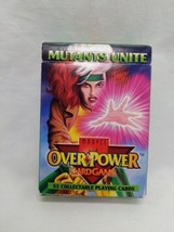 Marvel Overpower Card Game Mutants Unite Deck Complete - £17.77 GBP