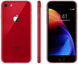 Apple Iphone 8 A1863 Usa 2gb 256gb Hexa-Core Face Id Nfc Ios 16 4g Lte Red - £346.10 GBP