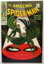 AMAZING SPIDER-MAN, #63, Wings In Night, Vulture Appearance, 1968, Marve... - $49.50