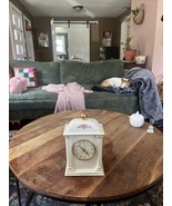 Vintage 1993 PS/Paul Sebastian Porcelain Quartz Movement Mantle Clock Works - €17,16 EUR
