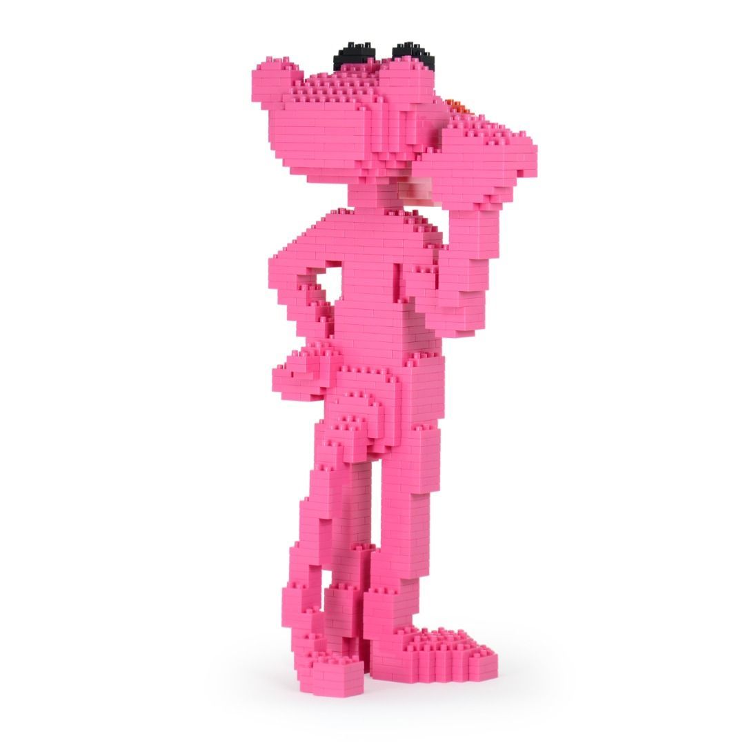 Pink Panther Brick Sculpture (JEKCA Lego Brick) DIY Kit Item image 4