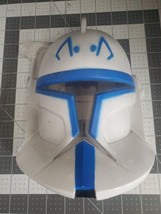 Star Wars Clone Trooper Captain REX Child Half Mask Helemet Animated Series 2008 - £7.96 GBP