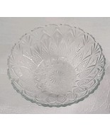 Pasari Indonesia Vtg 9&quot; Crystal Serving Bowl Scalloped Rim Side Candy Dish - $34.30 CAD