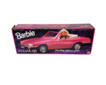 VINTAGE 1994 MATTEL JAGUAR XJS BARBIE PINK GLITTER CAR IN ORIGINAL BOX #... - £140.89 GBP