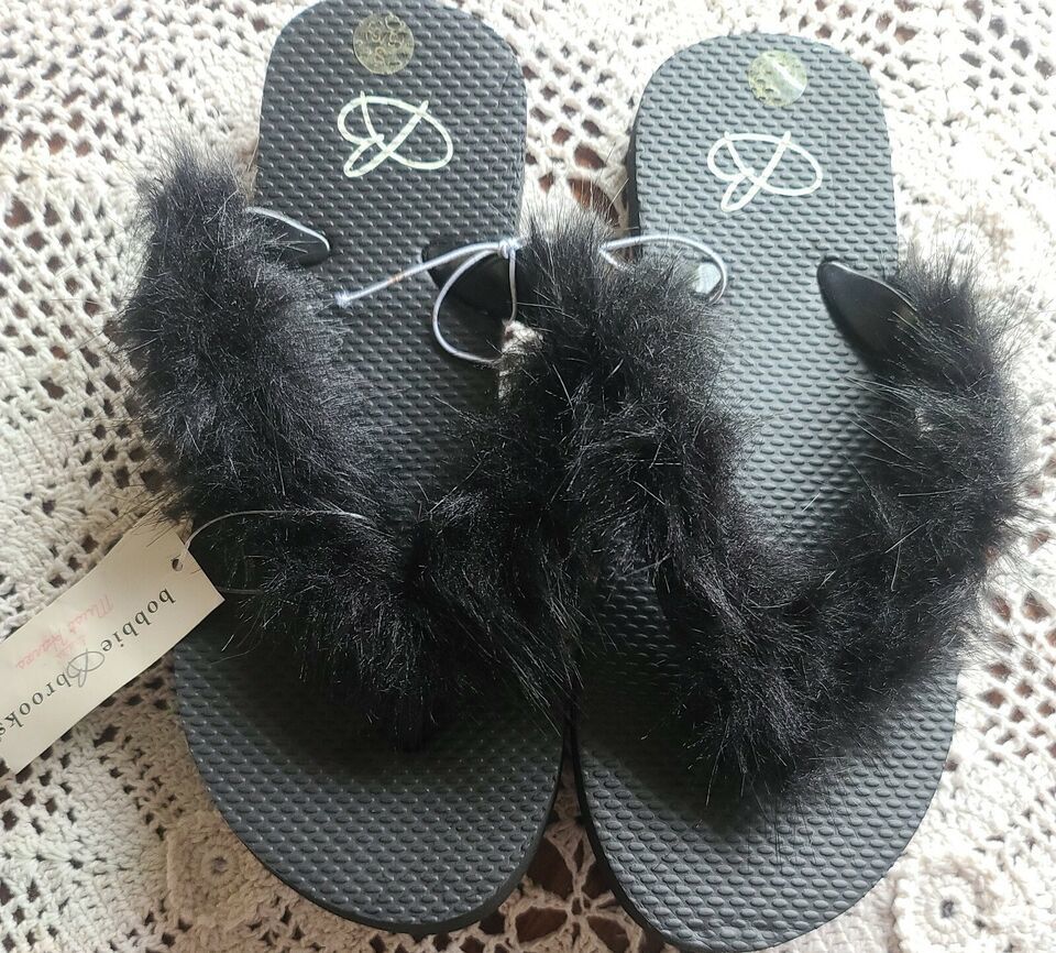 Bobbie Brooks Flip Flop Sandal Summer Beach Shoes Women s Size Small 5 6