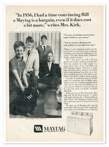 Maytag Washing Machines Mrs. Kathy Kirk Vintage 1972 Full-Page Retro Mag... - $180.80 MXN