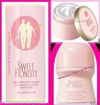 Womens Fragrance Set SWEET HONESTY ~NEW~(Quantity: 1 Set-Talc-Roll On-So... - £23.38 GBP