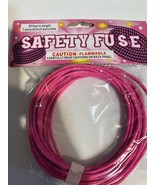 1 pack of safety fuse pink 20 feet  - £14.90 GBP