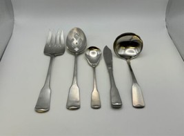 Oneida Stainless Steel AMERICAN COLONIAL 5 Piece Hostess Serving Set - $99.99