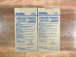 Lot Of 2 Genuine Konica 7065, 7055 Black Toner PC/UA950-665 Same Day Shi... - $89.10