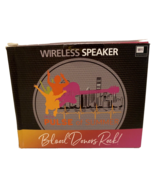 Wireless Speaker Small Pink 2.5&quot; X 2.5&quot; Inches in Size Pink Withe Small ... - £7.93 GBP