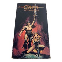 Conan The Barbarian Vintage RARE VHS 1985 Sci-Fi, Arnold Schwarzenegger MCA Tape - £12.29 GBP