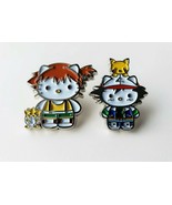 Pokemon (Ash Misty Pikachu) X Hello Kitty Metal Enamel Pin Nintendo - Co... - €5,99 EUR+