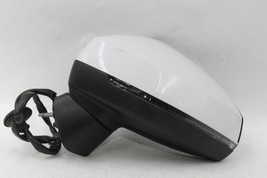 Left Driver Side White Door Mirror Power E-tron Fits 2016-2018 AUDI A3 O... - $269.99