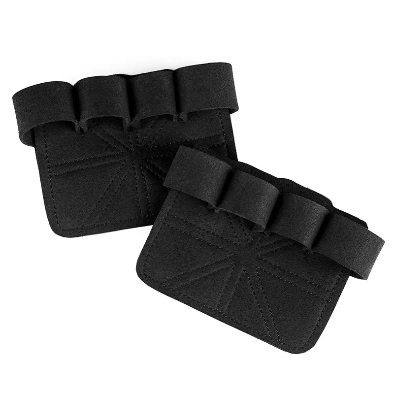 Training Ups Leather  Gloves Men Fitness Pull Weight Grips Palm Workout Gloves W - £83.19 GBP