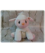 Vintage Enesco Precious Moments Tender Tails 8&quot; Plush Easter White Lamb ... - €8,24 EUR