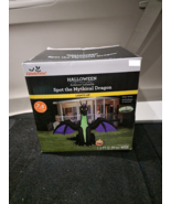 LED Halloween Inflatable, 7.5 FT Outdoor Giant Spot the Mythical Dragon ... - $108.65 CAD