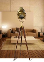 Vintage antique designer wooden tripod floor lamp decor home &amp; office de... - £518.60 GBP