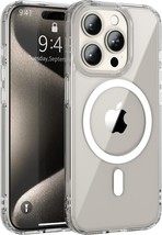 iPhone 15 pro Case , [Compatible with Magsafe] Never Yellow Technology - $6.60