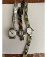 Lot of 3 Vintage Womens Wrist Watches Timex Vivani Osirock 4 PARTS OR RE... - £15.03 GBP