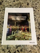 CONSTRUCTION MANAGEMENT, 5TH EDITION By Daniel W. Halpin - $163.63