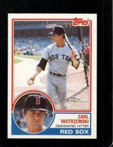 1983 Topps #550 Carl Yastrzemski Nmmt Red Sox Hof - £4.25 GBP