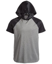 MSRP $16 Ideology Big Boys Colorblocked Hooded T-Shirt, Size Small - $11.88