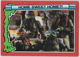 N) 1991 Topps - Teenage Mutant Ninja Turtles 2 - Movie Trading Card - #61 - £1.55 GBP