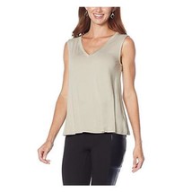 G by Giuliana LounGy EcoLuxe Knit Swing Tank (Gray, Xxs) - $12.38