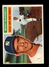 1956 Topps #340 Mickey Mcdermott Vg Yankees *NY6970 - £20.40 GBP