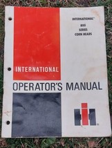 International Operator&#39;s Manual 800 Series Corn Heads - £18.60 GBP