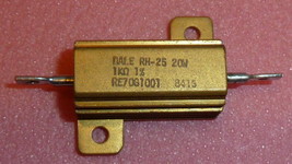 NEW 2PC DALE RE70G1001 IC Resistor Fixed Wirewound Aluminum Housed 1K Oh... - $19.40