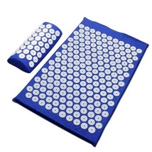 Acupressure Massage Mat and Pillow Set: Relax and Relieve Back and Body Pain - £19.21 GBP