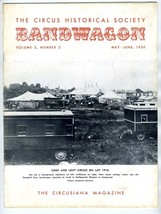 BANDWAGON Journal of the Circus Historical Society May 1959 Coop &amp; Lent Circus  - £27.73 GBP