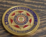 San Bernardino County CA Sheriff Office Trona Substation Challenge Coin ... - $34.64