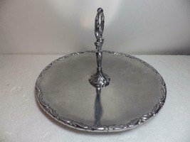 2003 Arthur Court Tidbit Tray Round with Carry Handle Pastry Appetizer T... - $41.58